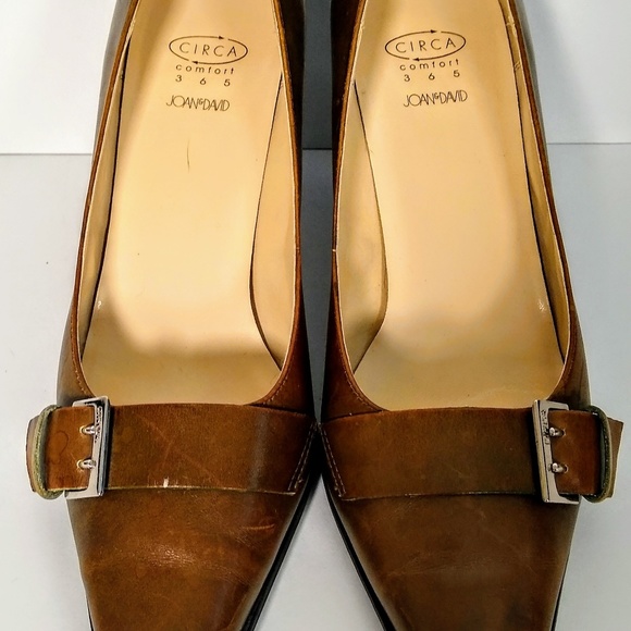 Joan & David circa comfort Olive green Short heels - Picture 7 of 8